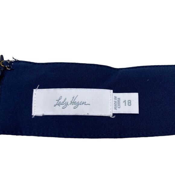 Lady Hagen Shorts Lady Hagen Lady Side Stripe Woven 17'' Golf Skort Size 18 - Picture 6 of 14